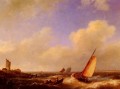 Die Schelde Bei Flessinghe Hermanus Snr Koekkoek Seestück Boot